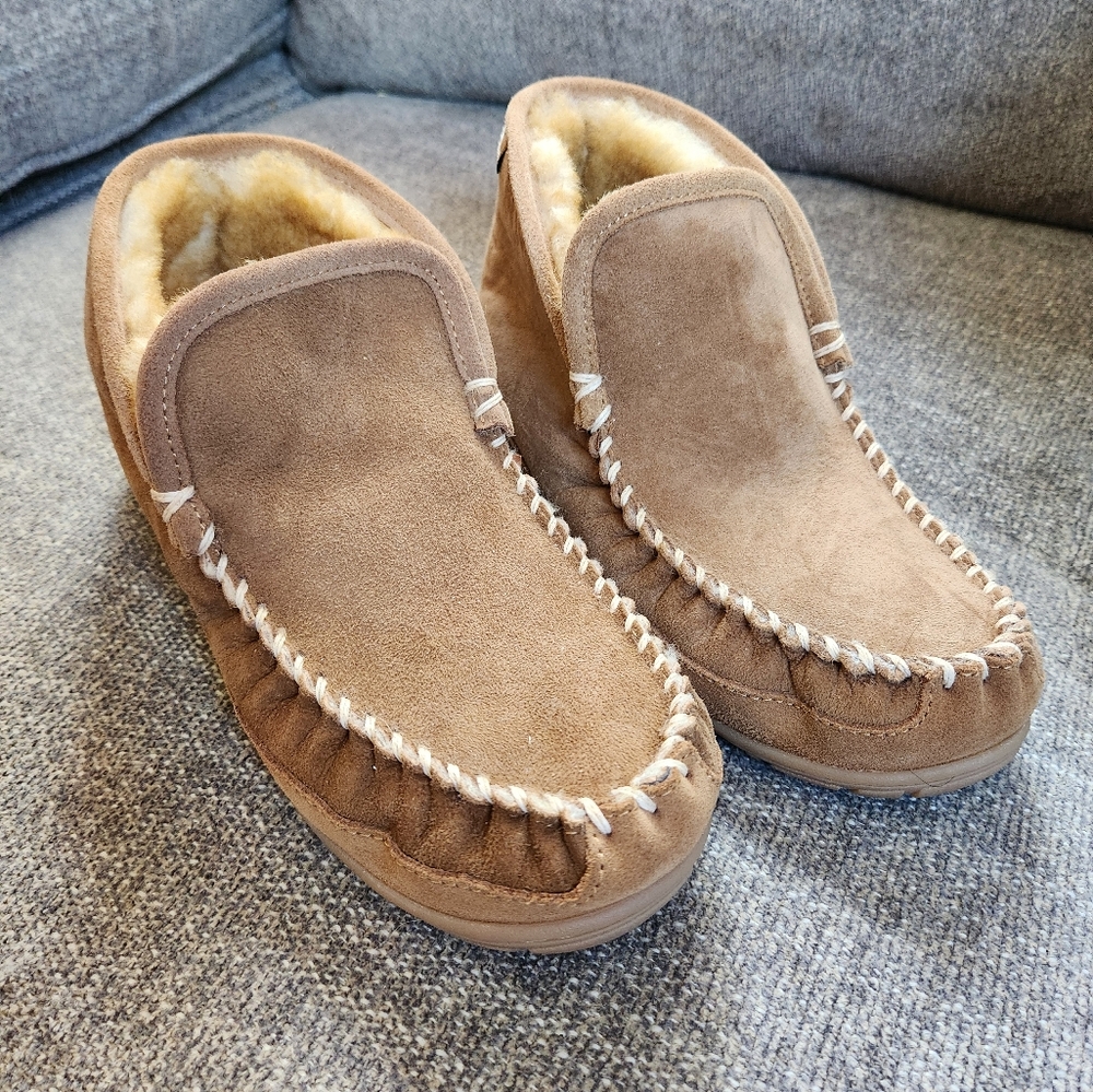 L.L.Bean Wicked Good Slippers Boot Moc, women's 8